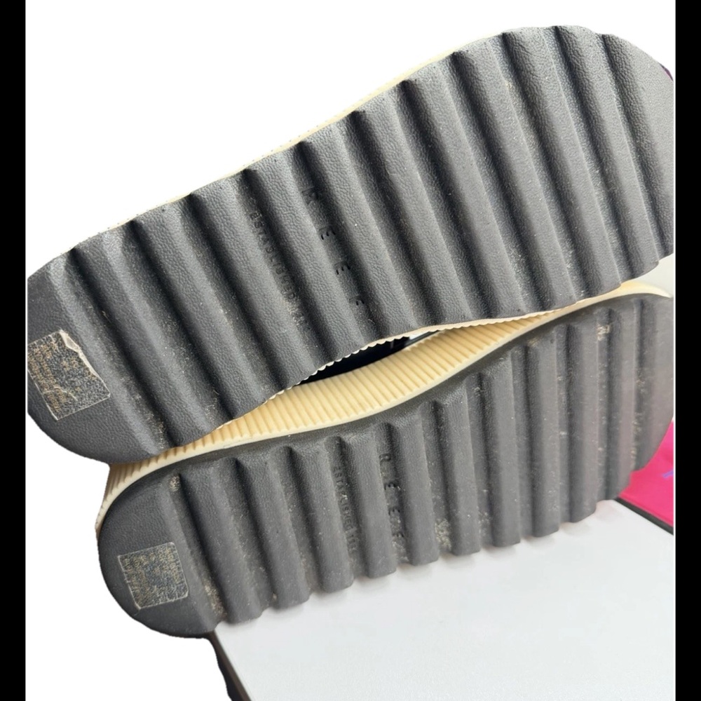 Reef Water Vista Higher Platform Sandal Women’s Black White Sz 9 - Picture 4 of 4